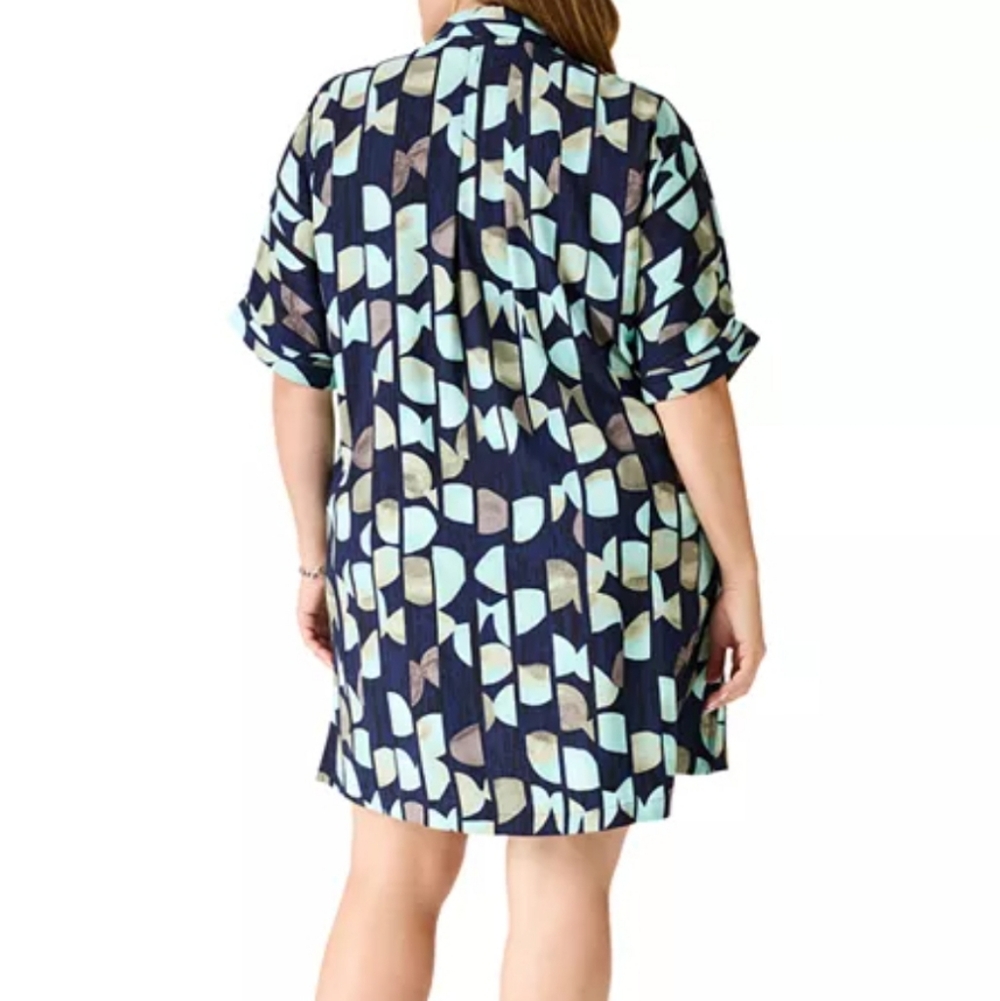 Euc Nic+Zoe Plus Circle Sequence Devon Dress Size… - image 2
